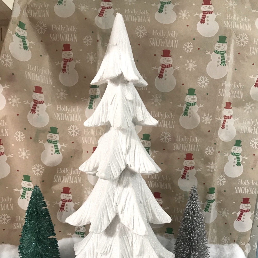 White Ceramic Christmas Tree